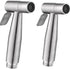 BLNSPRAYER 2 Pieces Bidet Toilet Sprayer Head Stainless Steel Handheld Sprayer for Cloth