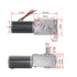 FTVOGUE 24V 10rpm Worm Gear Motor, Speed Reduce Electric Motor for DIY Robot Rotating Table