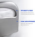 Commercial, 304 16-Inch Toilet Seat Cover Dispenser Wall Mount Half Fold Toilet Seat Cover Dispenser, Stainless Steel