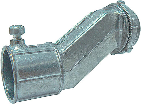 49006 Offset 1/2-Inch, 1-Pack, Sigma Electric, Gray Sigma Engineered Solutions ProConnex EMT to Box Connector Size