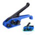 Heavy Duty Poly Strapping Tensioner & Cutter Manual Banding Tools for 1/2" -3/4" Width Polyester Polyproplyn Strap