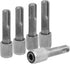 Mesee 5 Pieces SDS-Plus Shank Drill Chuck Adapters, SDS PLUS to 1/4" Hex Socket Adapter Converter for Electric Hammer