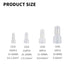 600pcs Closed End Crimp Connectors, Closed End Crimp Terminals, Closed End Wire Crimp Connectors, Nylon Wire Connectors Crimp Cap Wire Terminals Connectors, 22-16/16-14/12-10/10-8 AWG