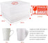 Moving Supplies, 16"x16" 50 Pack Cushion Foam Pouches, Packing Supplies for Moving and Storing, Foam pouches for Packing Dishes, Glasses, Cups. (16''x16'' 50pc Foam Pouches)