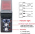 Twidec 0-2M Adjustable Indoor Wall Mounted Photoelectric Beam Sensor NPN Switchable with Reflector Panel