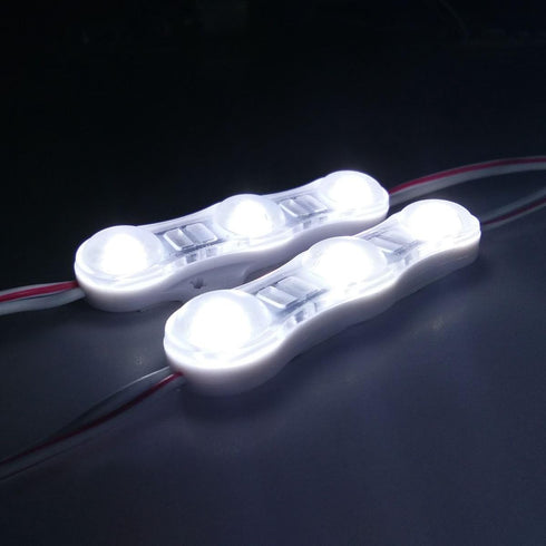 Minbow 20FT 40pcs 3led 2835 Store Front LED Light Waterproof White LED Module Light, Plug and Play for Indoor/Outdoor