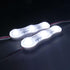 Minbow 20FT 40pcs 3led 2835 Store Front LED Light Waterproof White LED Module Light, Plug and Play for Indoor/Outdoor