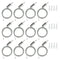 12 Sets Hexagon Lights Suspension Cables Kit Steel Hanging 8.2ft, Hex Honeycomb