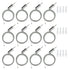 12 Sets Hexagon Lights Suspension Cables Kit Steel Hanging 8.2ft, Hex Honeycomb