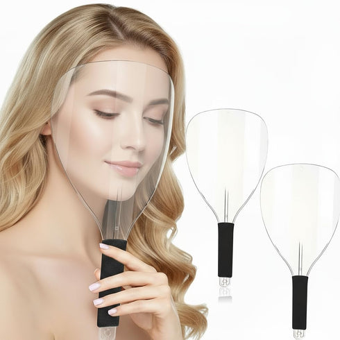 Oahtzy Face Shield for Hairspray, 3Pack Barber Salon Face Shield Reusable Protective Cover