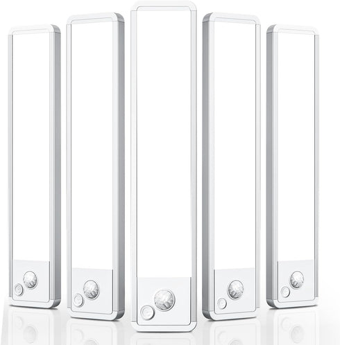 Under Cabinet Motion Sensor Lighting: Dimmable Rechargeable Lights Indoor - Battery Operated