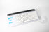 Glassboard Studio Glass Dry Erase Doodle Tray for Desktop, Marker and Eraser Included, Gray, 8 Markers
