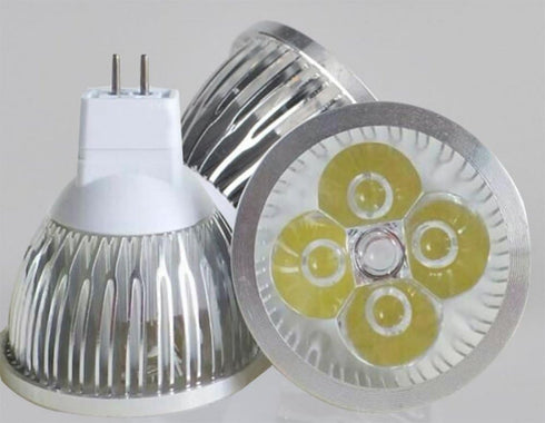 4W LED MR16 Bulbs, 12V LED Spotlight Bulb, 4W (35W Equivalent Halogen Replacement), Cool White 6000K, 8 Pack