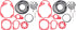 ApplianPar Coil Roofing Nailer O-Ring Gasket Kit for Hitachi NV45AB NV45AB2 NV50AP NV50AP2 NV45AE Power Tool 883892