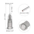 uxcell Industrial Blunt Tip Dispensing Needle with Luer Lock for Liquid Glue Gun, 27G 1/2", 20 Pcs (Gray)