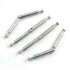 4 Set Furniture Hardware Double End Head Rod Connection Cam Fittings, 84mm Furniture Board Panel Connection Accessories