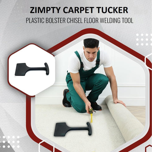 ZY396 Wide Carpet Stair Tool (1PC Carpet Tucking Hand-held Tucker Tool Plastic) by Zimpty
