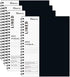 Large Lined Notebook, Spiral Notebook, 8.5" x 11", 4 Pack, LINED Notebook, 120 Pages, 100 GSM Thick Paper, Hardcover