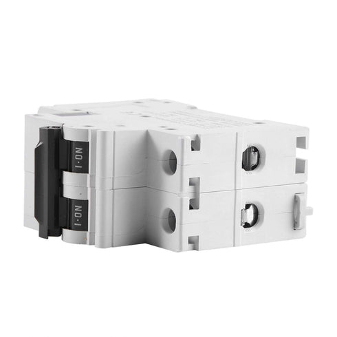 1pc 250V Solar Din Rail Circuit Breaker 16A/32A/63A for Solar Panels Grid System and Other DC Systems (16A)