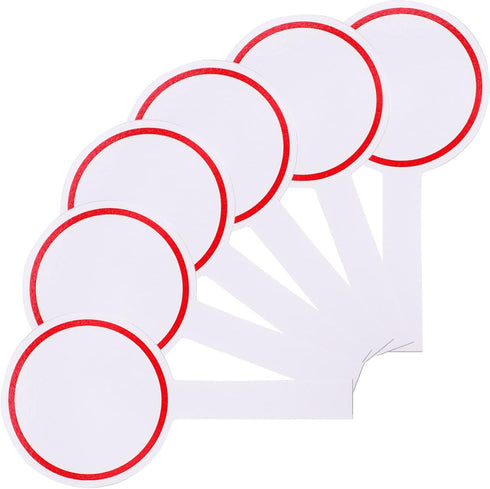 MAGICLULU 6Pcs Dry Erase Answer Paddles Handheld Double Sided Paddles for Students Classroom Voting by MAGICLULU