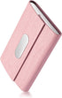 PU Leather Slim Business Card Holder for Women, ID Case/Wallet Pocket Business Name Card Carrier for Men