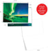 The Best Card Company 20 Landscape Nature Note Cards Blank (4 x 5.12 Inch) - 10 Designs, 2 Each - Aurora Borealis