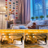 ASOKO ST64 Frosted LED Edison Vintage Light Bulbs, 6W Equivalent 60W, 2700K Warm White, Dimmable, 6 Packs