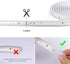 16.4ft 600 6500K 110V AIMENGTE Outdoor LED Strip Lights Waterproof, LEDs, Cool White Rope Light for Bedroom, Kitchen