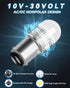 1076 LED Bulb BA15D, 1176 1142 1004 90 Bulb, 10-30Volt AC/DC for Outdoor Landscape Lighting, 2 Pack