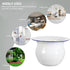 DOITOOL Chamber Pot: Bedroom Enamel Urinal Bottle Urine Pots Potty Urinal Bucket Portable Toilet Spittoon for Adults