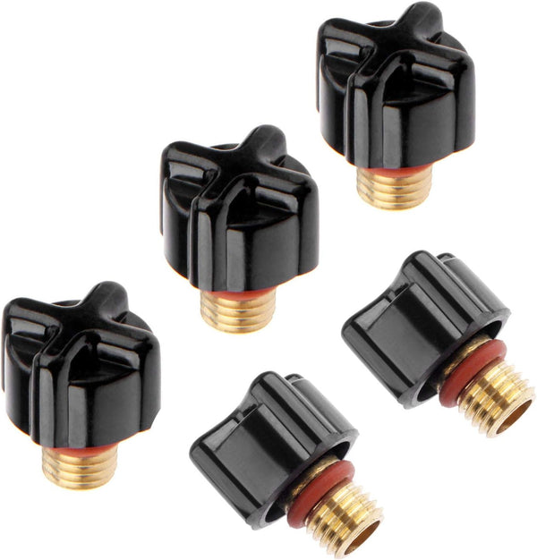 Mtsooning 5PCS 41V33 TIG Short Gasket Insulator Back Cap for TIG Welding Torch
