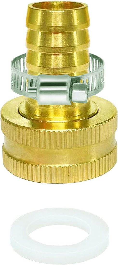 AOPANDA Garden hose Adapder, 3/4'' to 1/4'' ID Hose Adapter, Convert 3/4"