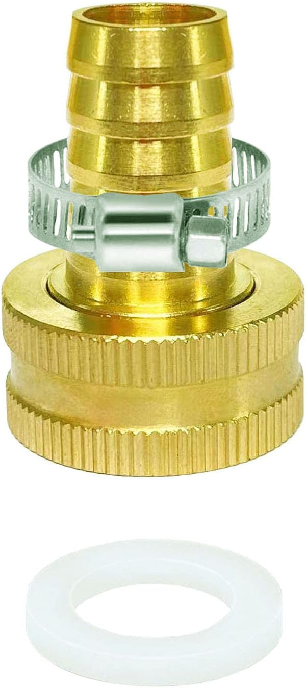 AOPANDA Garden hose Adapder, 3/4'' to 1/4'' ID Hose Adapter, Convert 3/4"