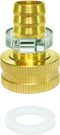 AOPANDA Garden hose Adapder, 3/4'' to 1/4'' ID Hose Adapter, Convert 3/4"