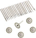 Diamond Burr Set for Rotary Tool, Grinding Carving Notching Bur Bit for Stone, Tile, Glass Jewelry