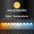 Hudson Vintage LED Edison Light Bulbs, 6W, 2200K Dimmable Warm Light, 60W Equivalent, E26/27 Base, 6 Pack