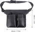 Mikinona Hairdressing Pouch Belt Waist Bag with Adjustable Strap Large Capacity Scissors Holster for Barber Stylist