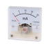 uxcell Analog Current Panel Meter, DC 0-20mA Ammeter for Circuit Testing, Pack of 1