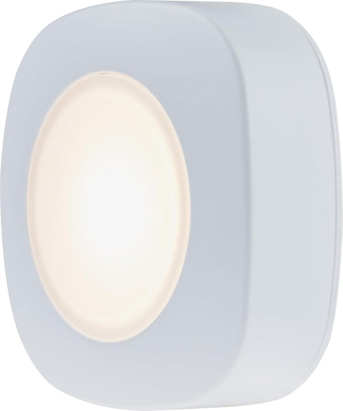 Closets 37107 (2 Pack) Energizer LED Tap Light, Battery Operated Stick-On Lights, White, Wireless Portable, Ideal
