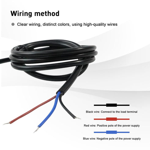 M18 Infrared Photoelectric Switch Sensor NPN NO, Easy to Install with 5M Detection Range DC 6-36V