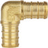 ISPINNER PEX Fittings, 1/2 inch Straight Coupling (6pcs), Degree Elbow (6pcs), PEX Tee (4pcs), Brass Barb Crimp Fittings