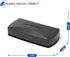 Audio-Visual Direct Black Magnetic Eraser for Glass Dry-Erase Boards with Replaceable Felt