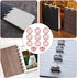 BENECREAT 11Pcs Aluminium Alloy Binding Discs, 18mm/0.7 Inch Metal Discbound Expansion Discs for Notebook