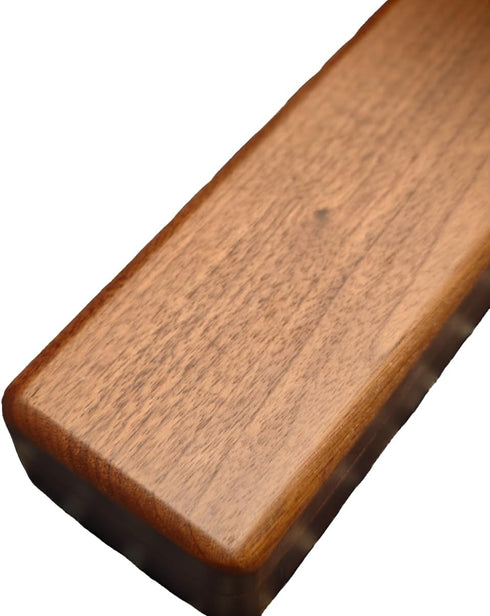 SOLYUJ 2Slots Fountain Pen Collector Organizer - Handmade Pen Case Walnut Wood Pen Protective Sleeve Cover Pen Storage