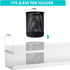 WYLUNBI 2 15.7'' 2.7'' 2.7'', 12 lbs Pcs Magnetic Metal Book Shelves, x x Special for Whiteboard, Classroom and Fridge