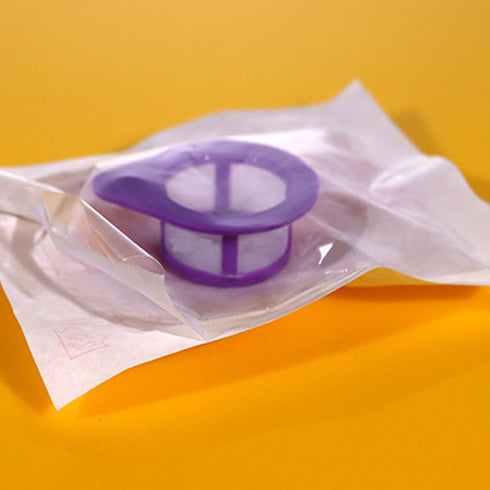 Dranvosk Stones,3PCS(Purple) Kidney Stone Strainer Plastic Urine Collector Urine Strainer for Kidney