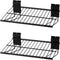 Slatwall Shelves - Heavy Duty Garage Storage Slatwall Shelf Accessories (2 Pack) (16-Inch Width)