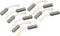 uxcell 10Pcs Carbon Brushes, 20mmx6mmx6mm for Electric Motor, Power Tool Replacement Repair Parts