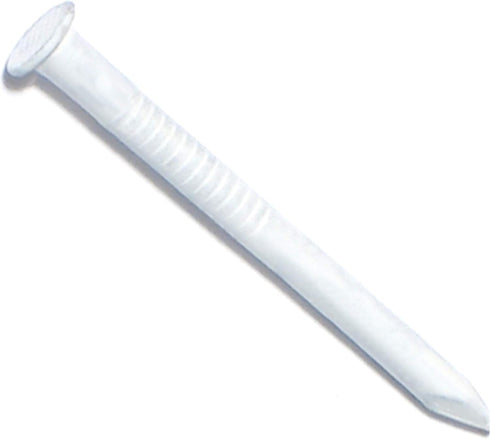 014973122232 Aluminum Trim Nails, 1-1/4", Piece-330,White