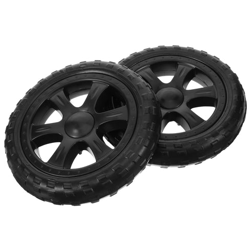 2Pcs 6.69In Replacement Shopping Cart Wheels for Folding Grocery Trolleys Durable Smooth Rolling with Strong Load